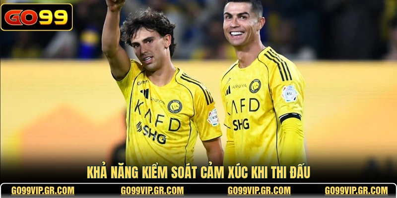 Cristiano Ronaldo - Huyền Thoại Sống Với Những Kỷ Lục Khủng Khả năng kiểm soát cảm xúc khi thi đấu